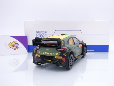 Preview: Solido S1809505 # Ford Puma Rally1 Hybrid #37 7th Neuseeland Rallye 2022 " L. Bertelli - L. Granai " 1:18