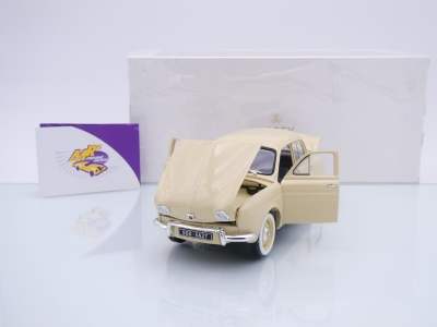 Preview: Norev 185258 # Renault Dauphine Baujahr 1958 in " beige " 1:18