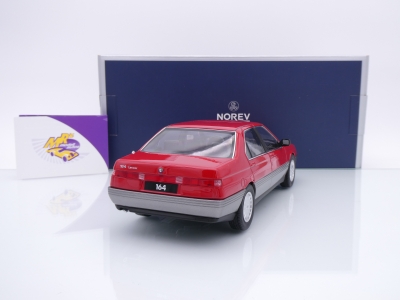 Preview: Norev 187866 # Alfa Romeo 164 Baujahr 1991 " alfarot-silber " 1:18