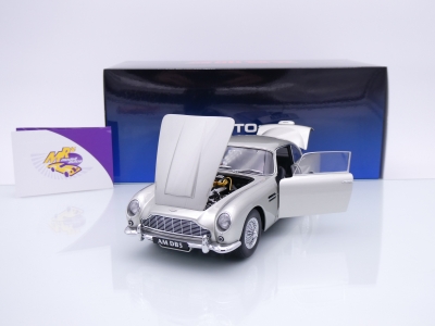 Preview: AUTOart 70287 # Aston Martin DB5 Baujahr 1964 " silbermetallic " 1:18