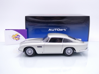 Preview: AUTOart 70287 # Aston Martin DB5 Baujahr 1964 " silbermetallic " 1:18