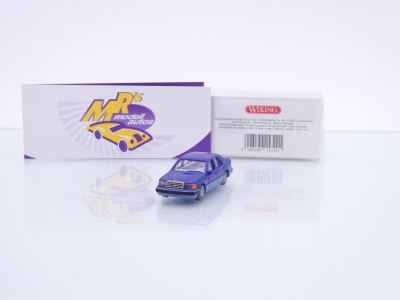 Wiking 0153 20 # Mercedes-Benz 260 E Baujahr 1984-93 " blaumetalllic-blau " 1:87