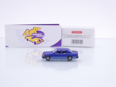 Preview: Wiking 0153 20 # Mercedes-Benz 260 E Baujahr 1984-93 " blaumetalllic-blau " 1:87
