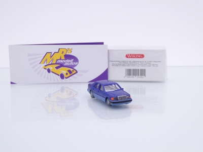Preview: Wiking 0153 20 # Mercedes-Benz 260 E Baujahr 1984-93 " blaumetalllic-blau " 1:87