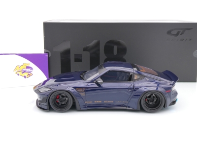 Preview: GT Spirit GT494 # Nissan 400Z By Pandem Baujahr 2023 " Midnight Blue " 1:18