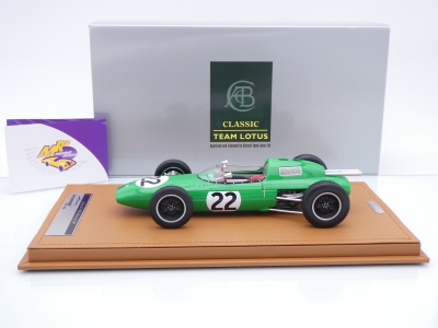 Preview: Tecnomodel TM18-341E # Lotus 24 F1 #22 Monaco GP 1962 " Jack Brabham " 1:18