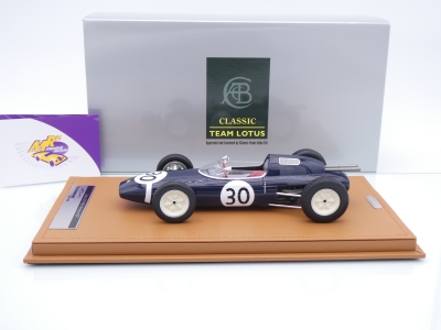 Preview: Tecnomodel TM18-341A # Lotus 24 F1 Monaco GP 1962 " Maurice Trintignant " 1:18