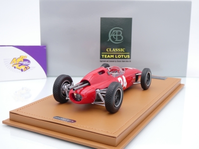 Preview: Tecnomodel TM18-341B # Lotus 24 F1 #24 Italien GP 1962 " Nino Vaccarella " 1:18