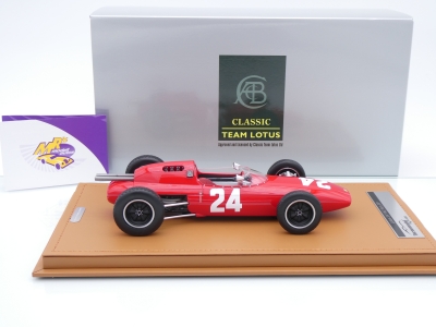 Preview: Tecnomodel TM18-341B # Lotus 24 F1 #24 Italien GP 1962 " Nino Vaccarella " 1:18