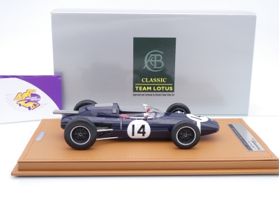 Preview: Tecnomodel TM18-341C # Lotus 24 F1 #14 Schweden GP 1962 " Graham Hill " 1:18