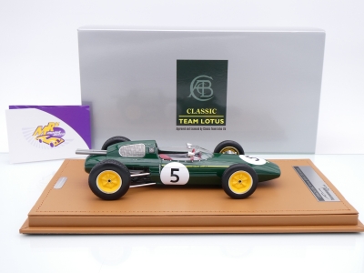 Preview: Tecnomodel TM18-341D # Lotus 24 F1 #22 Großbritannien GP 1962 " Jim Clark " 1:18