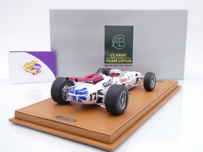 Preview: Tecnomodel TM18-319B # Lotus 38 #17 Indianapolis 500 1965 " Dan Gurney " 1:18