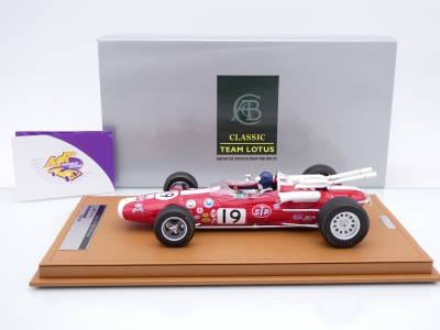 Preview: Tecnomodel TM18-319C # Lotus 38 #19 2nd Indianapolis 500 1966 " Jim Clark " 1:18
