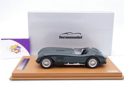 Preview: Tecnomodel TM18-290A # Jaguar C-Typ Press Version 1953 " British Racing Green " 1:18