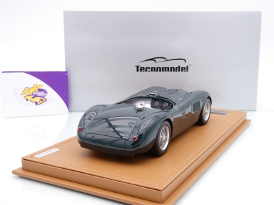 Preview: Tecnomodel TM18-290A # Jaguar C-Typ Press Version 1953 " British Racing Green " 1:18