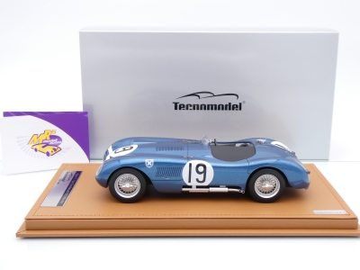 Preview: Tecnomodel TM18-290C # Jaguar C-Typ #19 Winner Goodwood 1953 "  I. Stewart - N. Sandersson " 1:18