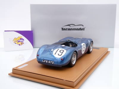 Preview: Tecnomodel TM18-290C # Jaguar C-Typ #19 Winner Goodwood 1953 "  I. Stewart - N. Sandersson " 1:18