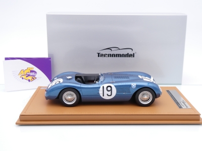 Preview: Tecnomodel TM18-290C # Jaguar C-Typ #19 Winner Goodwood 1953 "  I. Stewart - N. Sandersson " 1:18