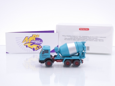 Preview: Wiking 0682 09 # Mercedes-Benz Betonmischer Baujahr 1973-80 " Göhl Beton " 1:87