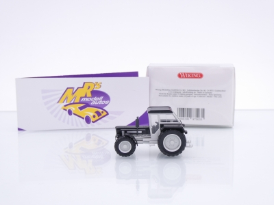 Preview: Wiking 0875 03 # Schlüter Super 1250 VL Traktor Baujahr 1972-91 " schwarz " 1:87