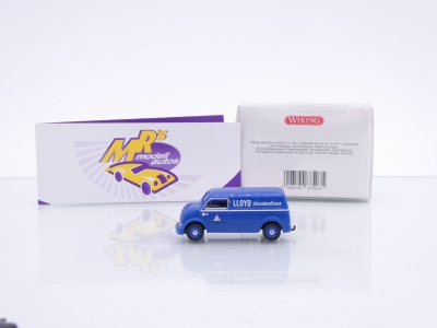 Preview: Wiking 0336 02 # Lloyd LT 500 Kasten Baujahr 1952-61 " Lloyd Kundendienst " 1:87
