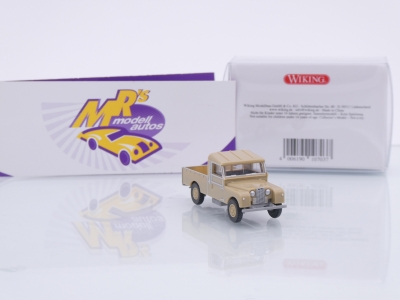 Preview: Wiking 0107 03 # Land Rover Pickup Baujahr 1954-58 " cremebeige " 1:87