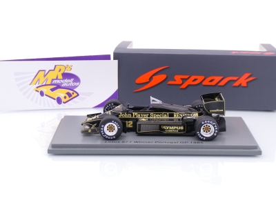Preview: Spark S7152 # Lotus Renault 97T F1 Winner Portugal GP 1985 " Ayrton Senna " 1:43