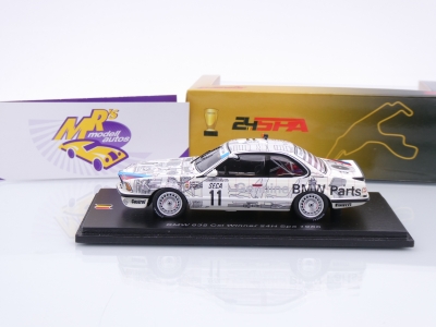 Preview: Spark 43SPA1986 # BMW 635 Csi Winner 24h Spa 1986 " Genuine Parts Quester " 1:43