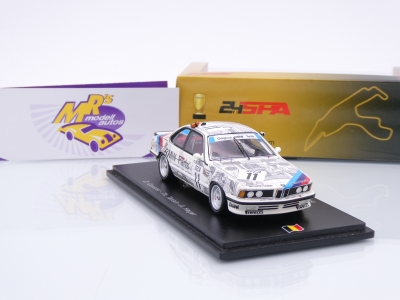 Preview: Spark 43SPA1986 # BMW 635 Csi Winner 24h Spa 1986 " Genuine Parts Quester " 1:43