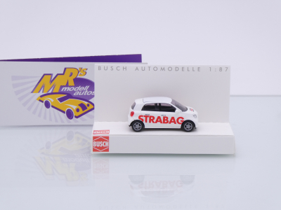 Preview: Busch 49562 # Smart Forfour 2014 " Strabag " 1:87