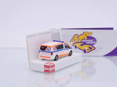 Preview: Busch 51154 # Mercedes-Benz Vito Einsatzfahrzeug " Berufsrettung Wien 144 " 1:87