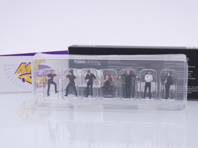 Preview: TSM MINI GT MGTAC35 # 7er Figuren Set " Techniker Team Nissan NISMO " 1:64
