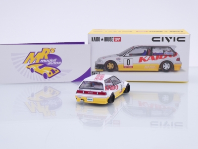 Preview: TSM MINI GT KHMG139 # Honda Civic (EF) #0 " Kaido House / Kanjo Version 1 " 1:64