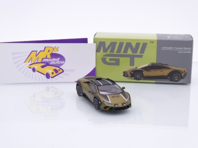Preview: TSM MINI GT MGT00779-L # Lamborghini Huracan Sterrato LHD " Verde Gea Matt " 1:64