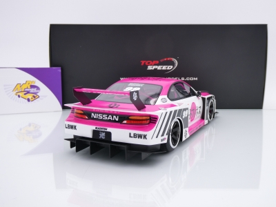 Preview: Top Speed TS0548 # Nissan Silvia S15 #99 LB-Super Silhouette " Auto Finesse SEMA 2023 " 1:18