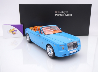 Mrs Modellautos - Kyosho 08871BL # Rolls-Royce Phantom Drophead