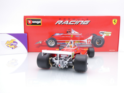 Preview: Bburago 18-16814 # Ferrari 312 T4 F1 #12 Winner Südafrika GP 1979 " Gilles Villeneuve " 1:18