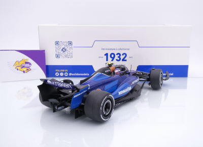 Preview: Solido S1814402 # Williams FW46 F1 Saudi Arabien GP 2024 " Logan Sargeant " 1:18
