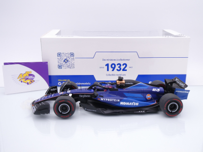 Preview: Solido S1814401 # Williams FW46 F1 #23 Saudi Arabien GP 2024 " Alex Albon " 1:18