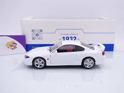 Preview: Solido S1812201 # Nissan Silvia S15 Spec-R Aero Baujahr 1999 " Aspenweiß " 1:18