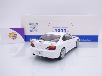 Preview: Solido S1812201 # Nissan Silvia S15 Spec-R Aero Baujahr 1999 " Aspenweiß " 1:18