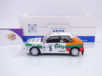 Preview: Solido S1807806 # Lancia Delta HF #5 Rallye Monte Carlo 1993 " ToTip " 1:18