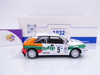 Preview: Solido S1807806 # Lancia Delta HF #5 Rallye Monte Carlo 1993 " ToTip " 1:18