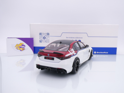 Preview: Solido S18106907 # Alfa Romeo Giulia GTA Baujahr 2023 " Bianco / Rosso " 1:18