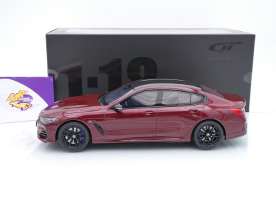 Preview: GT Spirit GT493 # BMW 850i XDrive Gran Coupe M Performance Baujahr 2023 " aventurinrotmetallic " 1:18