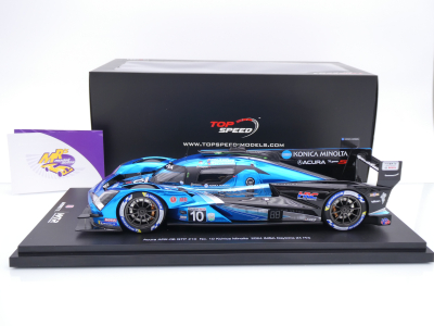 Preview: Top Speed TS0564 # Acura ARX-06 GTP Hypercar #10 24h Daytona 2024 " Konica Minolta / Wayne Taylor Racing " 1:18
