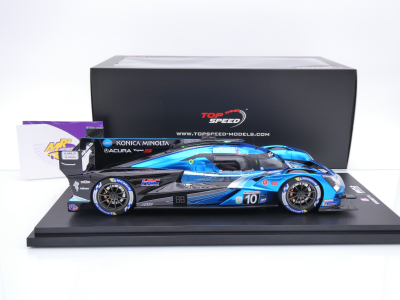 Preview: Top Speed TS0564 # Acura ARX-06 GTP Hypercar #10 24h Daytona 2024 " Konica Minolta / Wayne Taylor Racing " 1:18