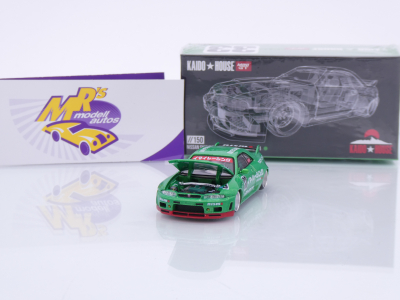 Preview: TSM MINI GT KHMG150 # Nissan Skyline GT-R (R33) " Kaido House - Imai Racing V1 " 1:64