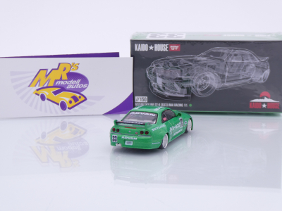 Preview: TSM MINI GT KHMG150 # Nissan Skyline GT-R (R33) " Kaido House - Imai Racing V1 " 1:64