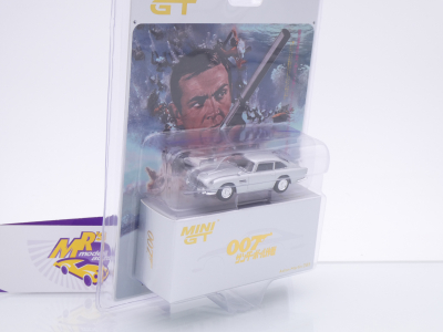 Preview: TSM MINI GT MGT00901-007J # Aston Martin DB5 1965 " James Bond Thunderball - Japan Edition " 1:64